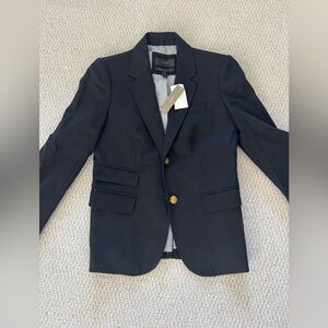 J. Crew Black Blazer with Gold Accents